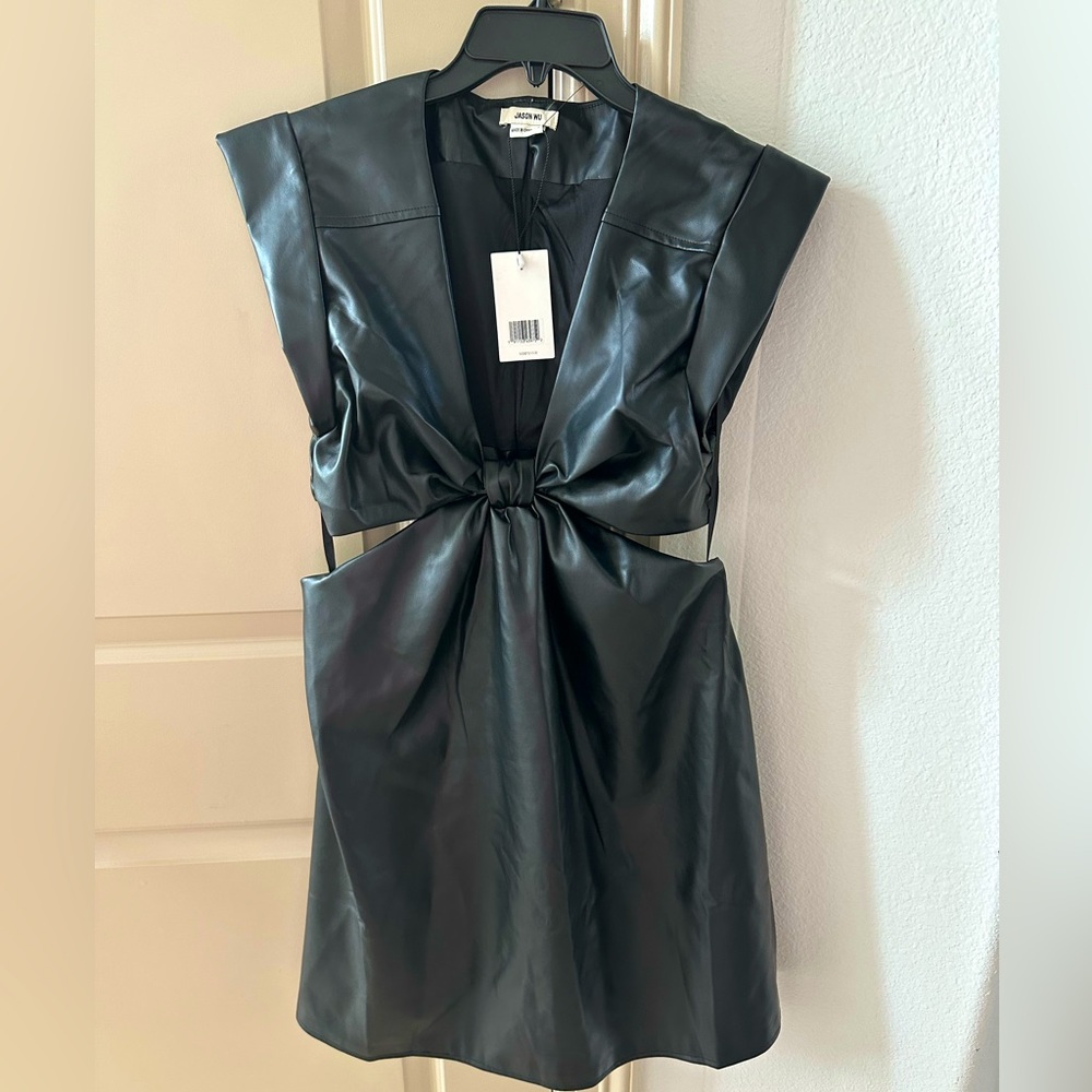 Jason Wu NEW Vegan Leather Dress medium